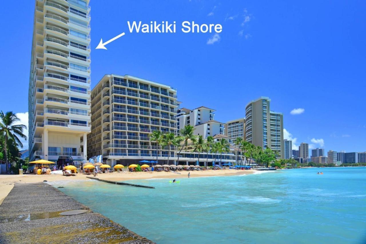 Waikiki Shore #1412 Honolulu Buitenkant foto